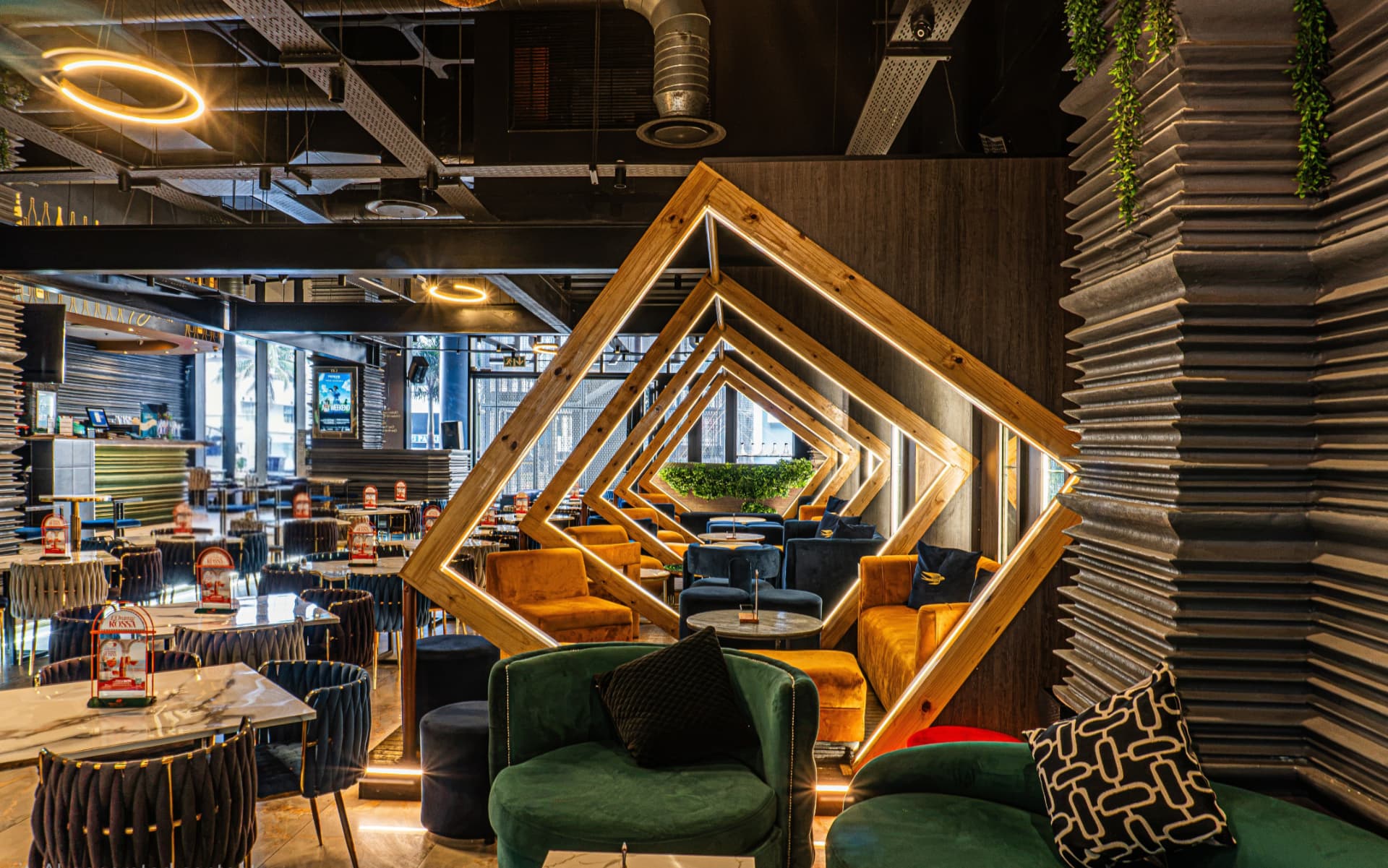 Lounge Geometry — Interior & Architecture