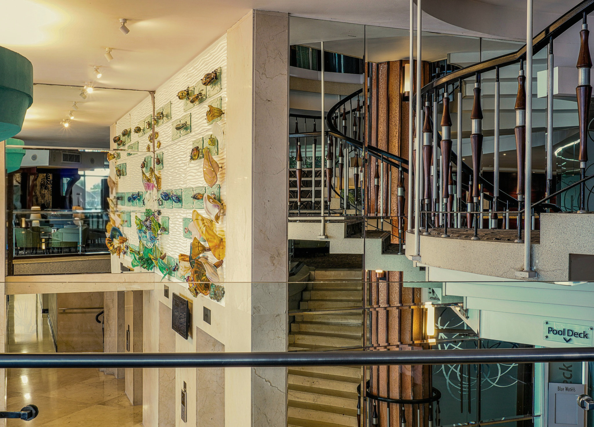 Spiral Atrium — Interior & Architecture
